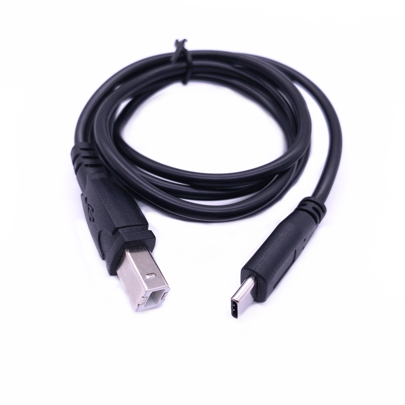Cáp Máy In USB USB 2.0 Dây Loại C Từ Nam Đến Loại B Nam Máy Quét Cáp Tốc Độ Cao Cho MacBook 12 Inch 