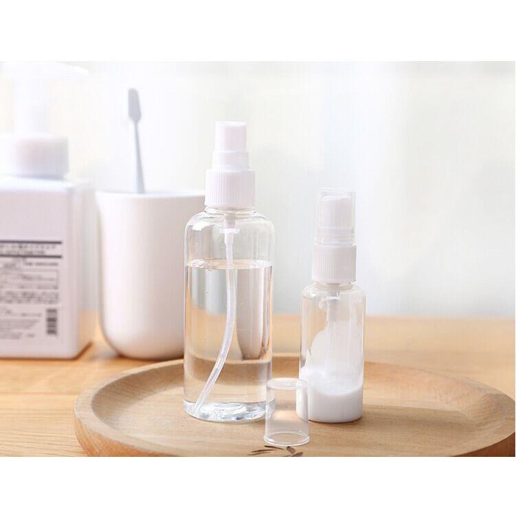 Bình Xịt Nước Hoa Trong Suốt 10ml /30ml / 60ml /100ml /250ml