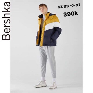 Áo phao bershka