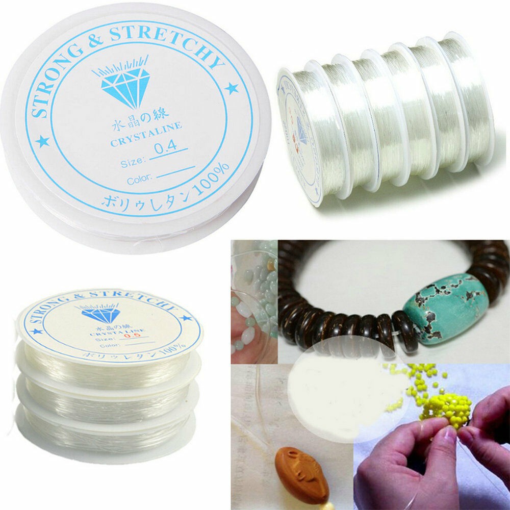 Dây cước co dãn làm vòng tay / trang sức thủ công tiện dụng