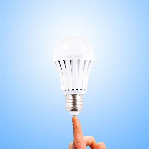 Đèn led búp LB6 9w - Đèn led trụ 9w