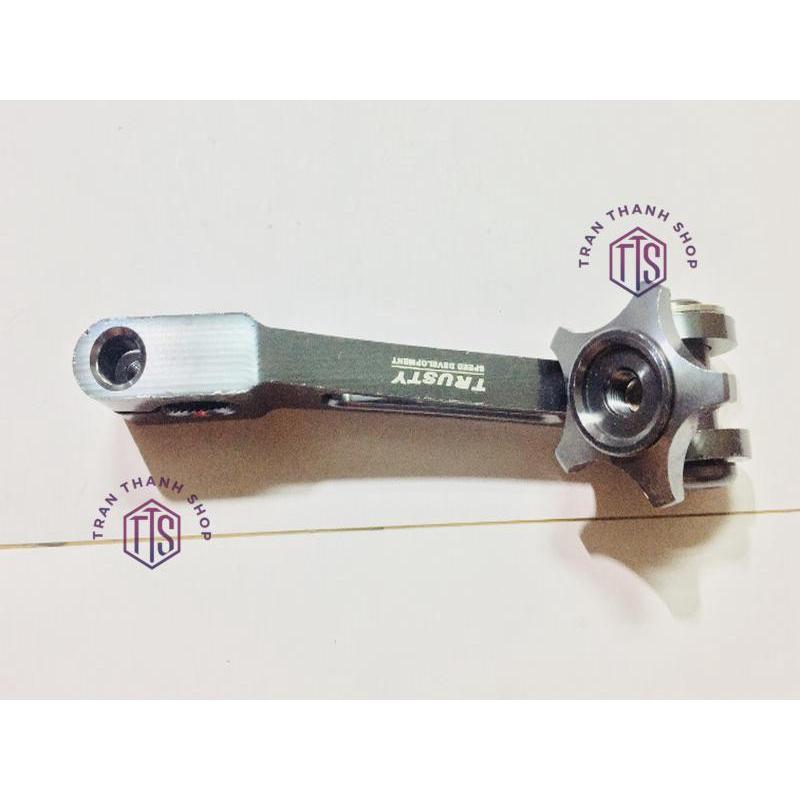 Càng thắng xe máy, càng thắng nhôm CNC ( XÁM TITAN )