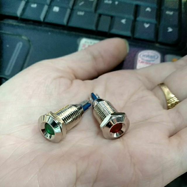 Đèn báo chống nước phi 10