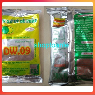 Gói 180gr men xử lý bể phốt DW.09