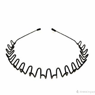 D❃♪Phụ nữ thể thao chạy bộ tập thể dục sóng đàn hồi cao Alice Hair Head Band