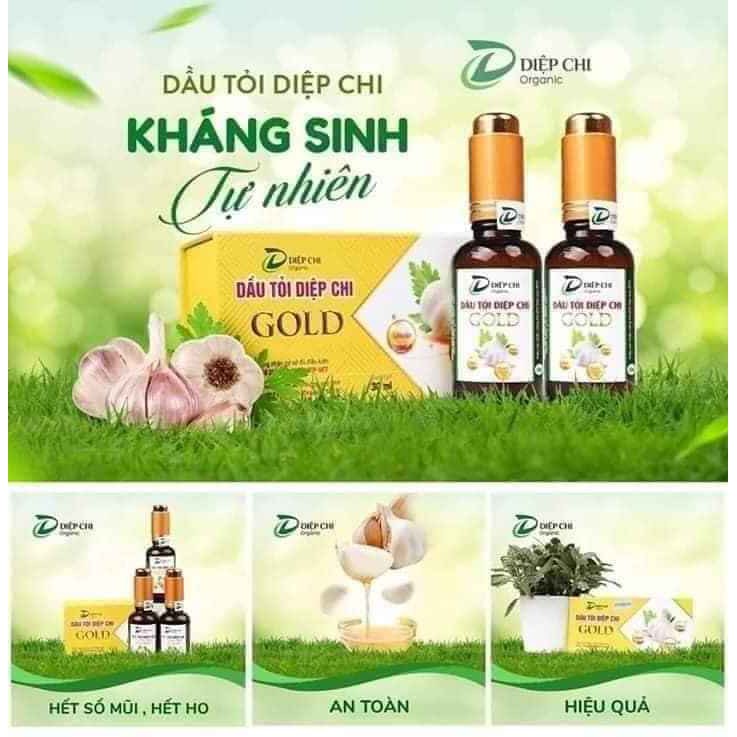 TINH DẦU TỎI DIỆP CHI