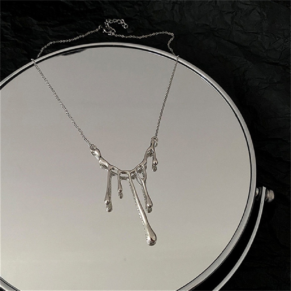 Vòng Cổ Choker Đính Đá Hình Giọt Nước Phong Cách Vintage Thanh Lịch Dành Cho Nữ