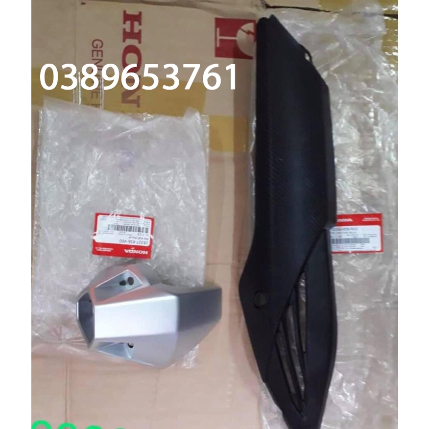 Ốp bô và chụp bô winner v1 chính hãng honda