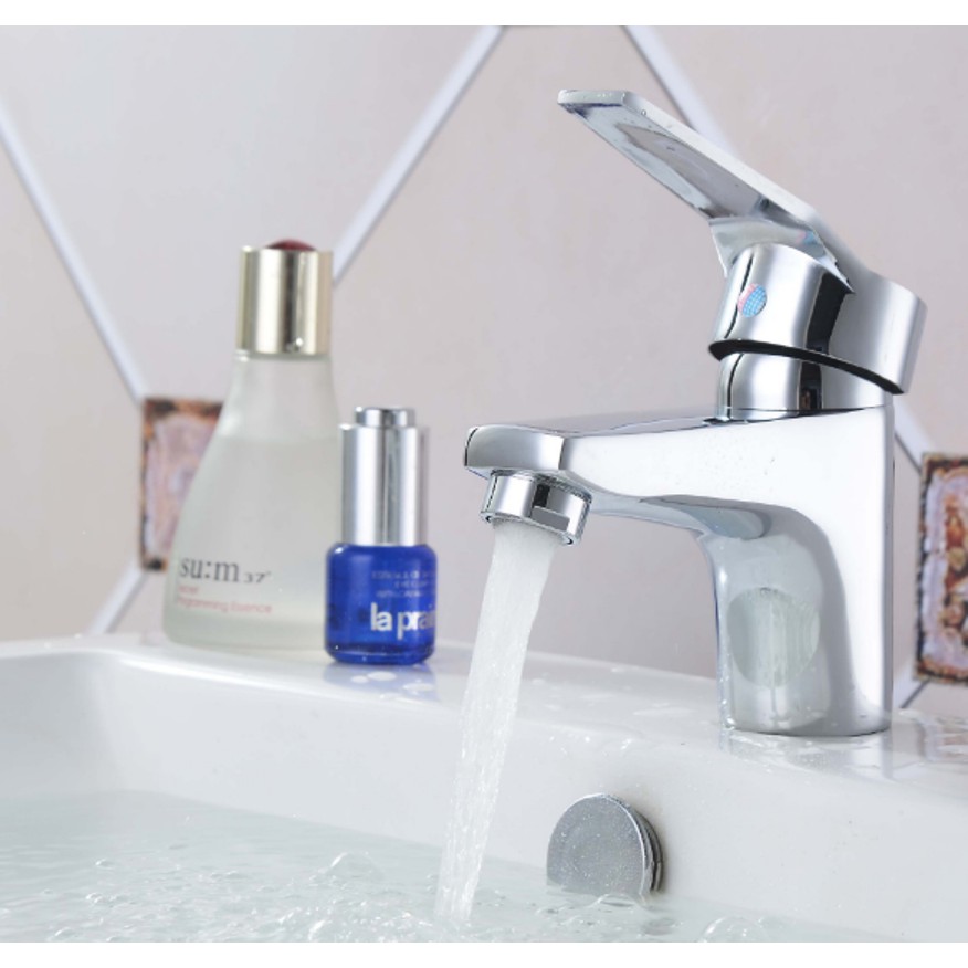 Vòi lavabo nóng lạnh hợp kim MS1