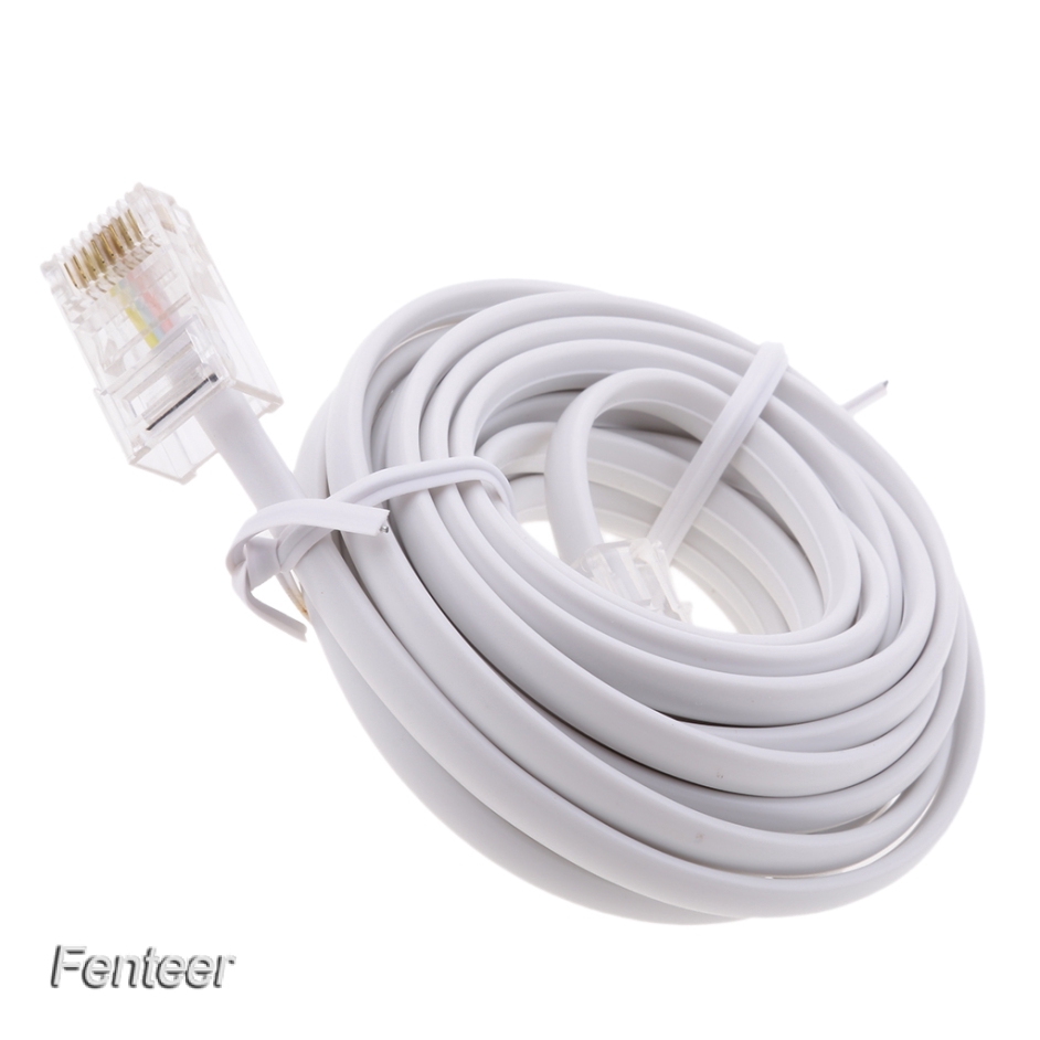 10ft RJ11 to RJ45 Ethernet 4 pin Modem Internet Router ADSL Telephone Cable | BigBuy360 - bigbuy360.vn