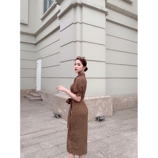 Thả thính chiếc váy sơmi báo hothit