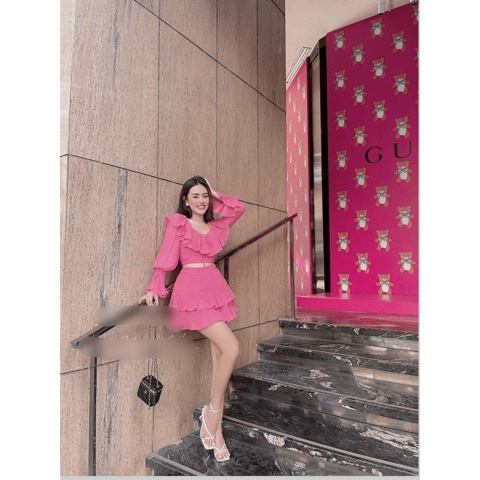 ĐẦM NGẮN NỮ SIÊU XINH , TÔN DÁNG THỜI TRANG HÀN CỰC XINH CHO CHỊ EM TT