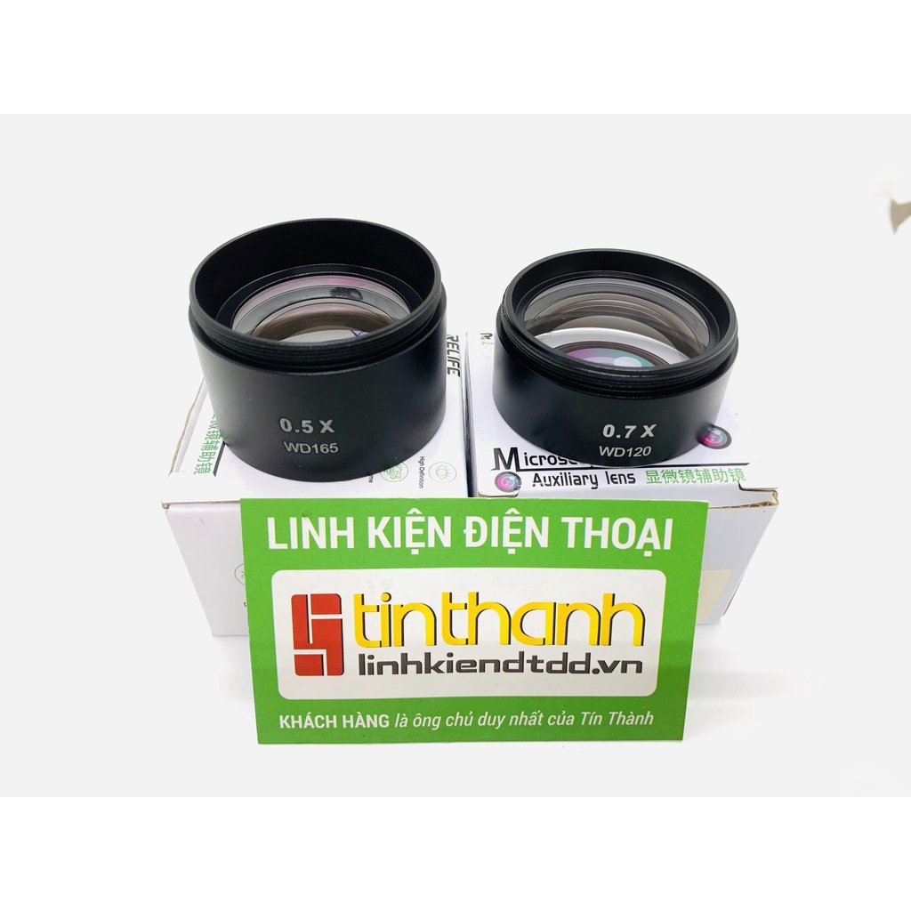 Thấu kính tăng độ ZOOM cho kính hiển vi