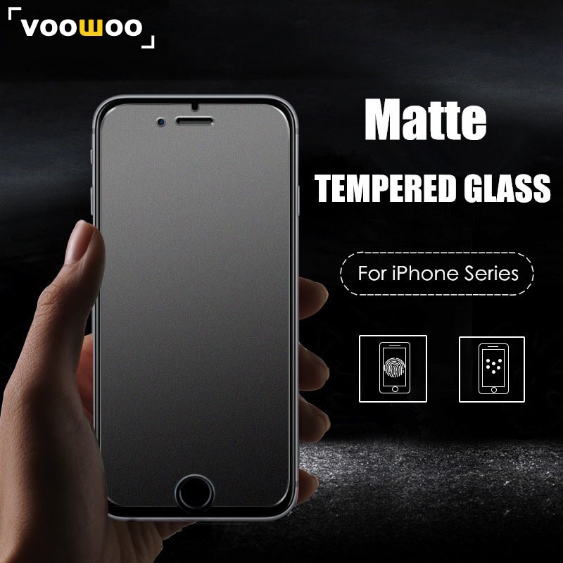 Kính mờ cho iPhone 7 8 6 6s Plus SE 2020 SE 2022 Kính cường lực bảo vệ màn hình chống vân tay cho iP