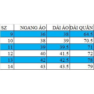 Bộ lửng quần thụng dáng thể thao năng động cá tính cho bé gái size đại từ 22 đến 40kg