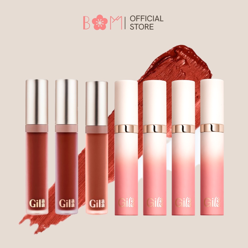 Son Kem Lì Gilaa Long Wear Lip Cream Full Size 5g