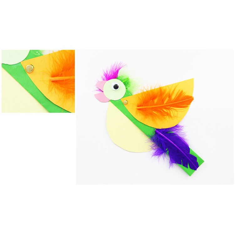 Đinh cánh phượng , đinh hai chân làm học liêu, con rối cho bé yêu