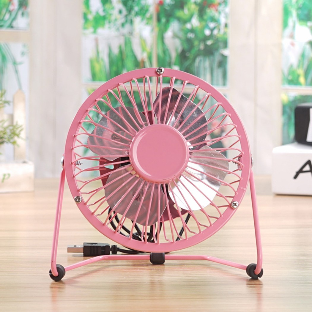 4inch USB Fan Mini Fan Portable Desktop Office Dormitory Table Cooling Mute Rotating