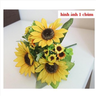 Hoa hướng dương giả trang trí Fake Sunflowers - hoa cắm bình