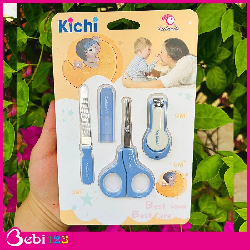 Bộ bấm móng tay 3 chi tiết Kichi cho bé