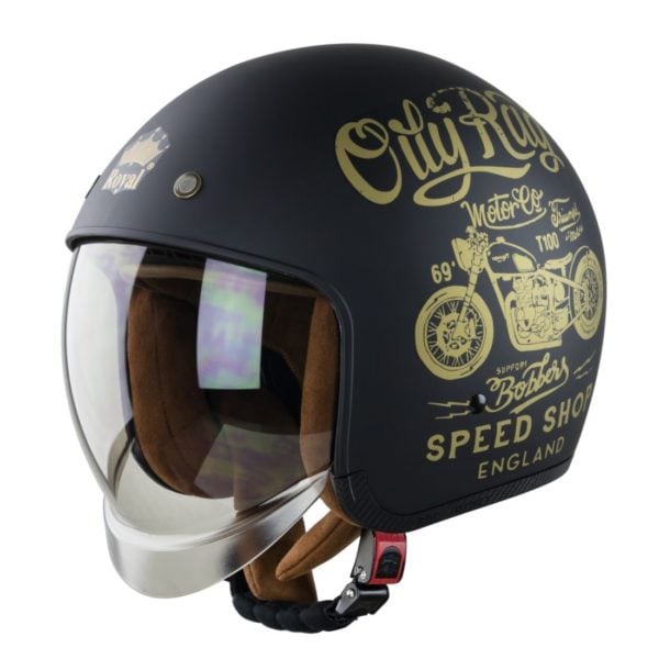 Mũ bảo hiểm 3/4 Royal kính âm tem các loại chính hãng, bảo hành 12 tháng