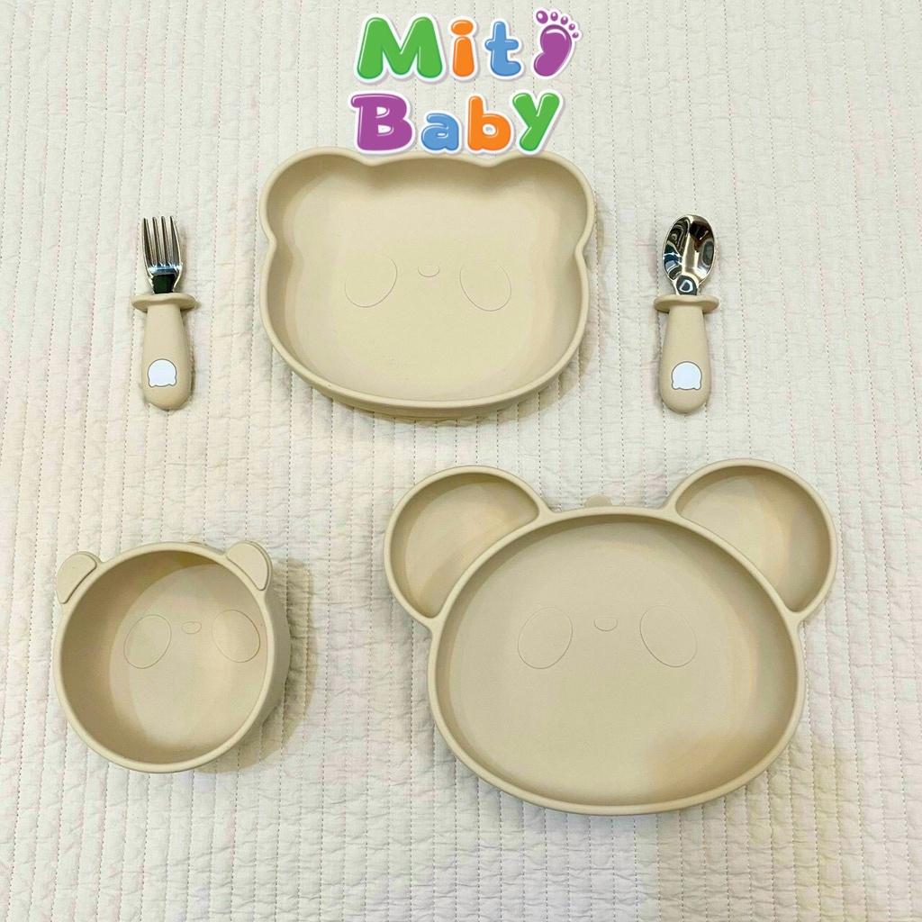 Sét đồ ăn dặm silicone Barot cho bé