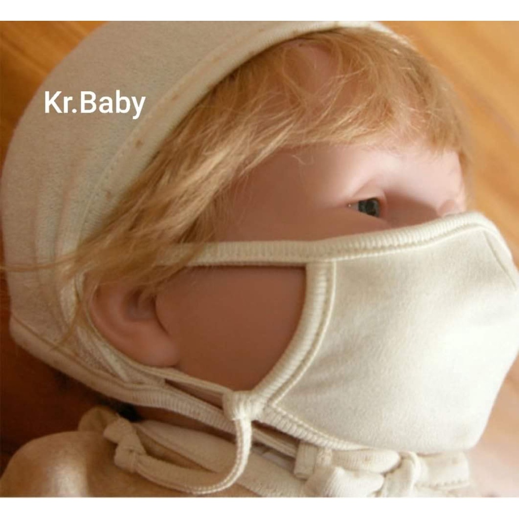 Khẩu trang vải hữu cơ tự nhiên Organic John N Tree an toàn cho bé made in Korea