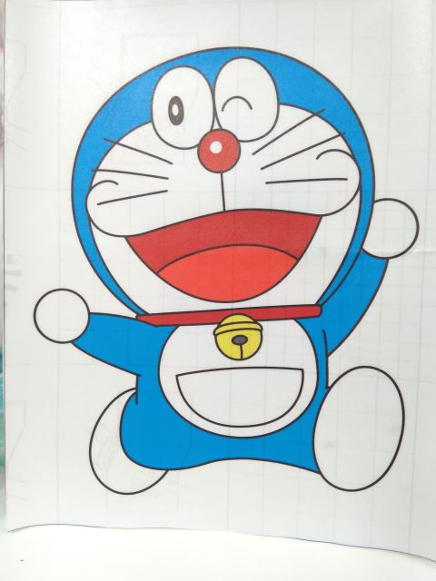 🌻DECAL DÁN NẮP BỒN CẦU 🎀 DORAEMON HOUSE
