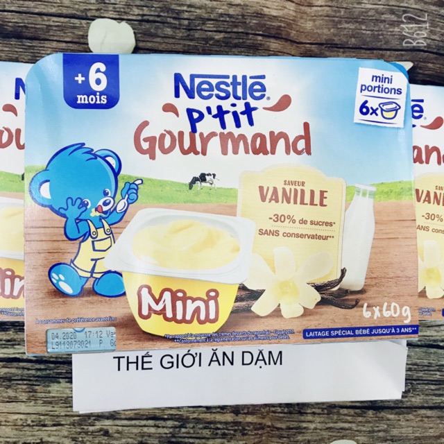 Váng Sữa Nestle 6m+ ( Thế giới ăn dặm)