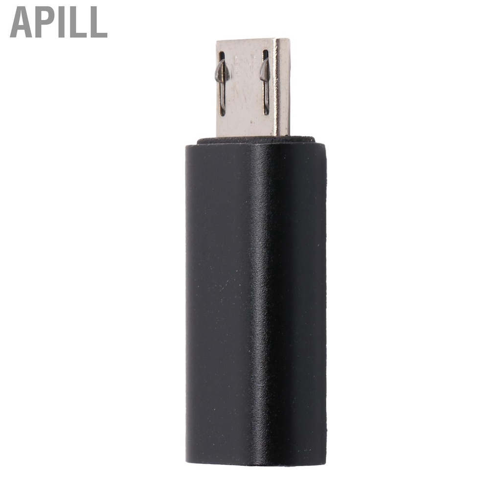 Apill Type‑C Adapter Converter Female to Micro Male Mobile Phone Data Line USB Charging