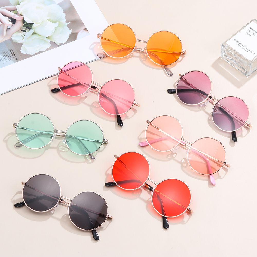 Kính Mát Gọng Kim Loại Chống Tia UV 400 Phong Cách Anh Quốc Thời Trang 2020 Mới Mẻ Cho Bé