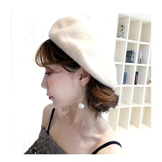 Khuyên tai móc hạt to