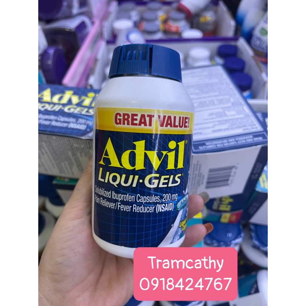 ádvil liqui gels 200 viên