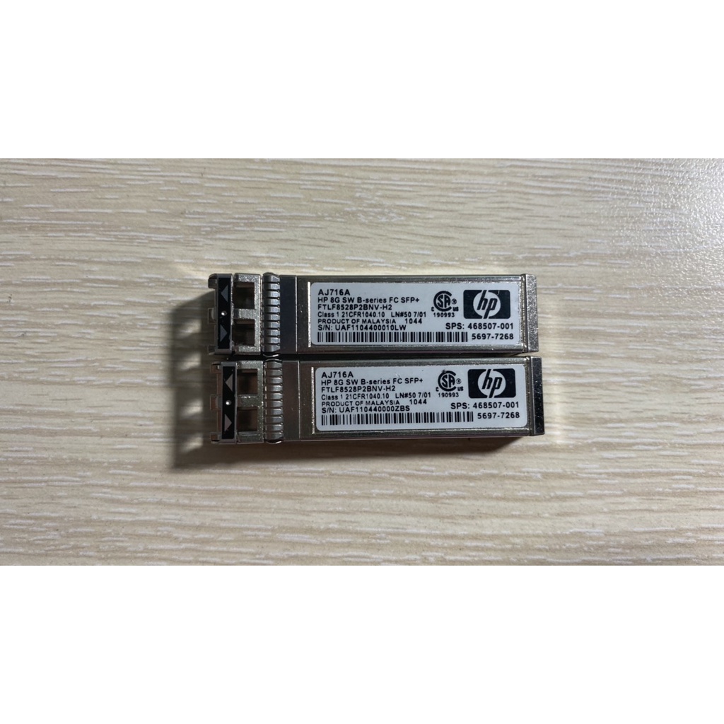 Mô đun quang HP 8Gbs SW 850nm AJ716A sử dụng cho Switch, Server