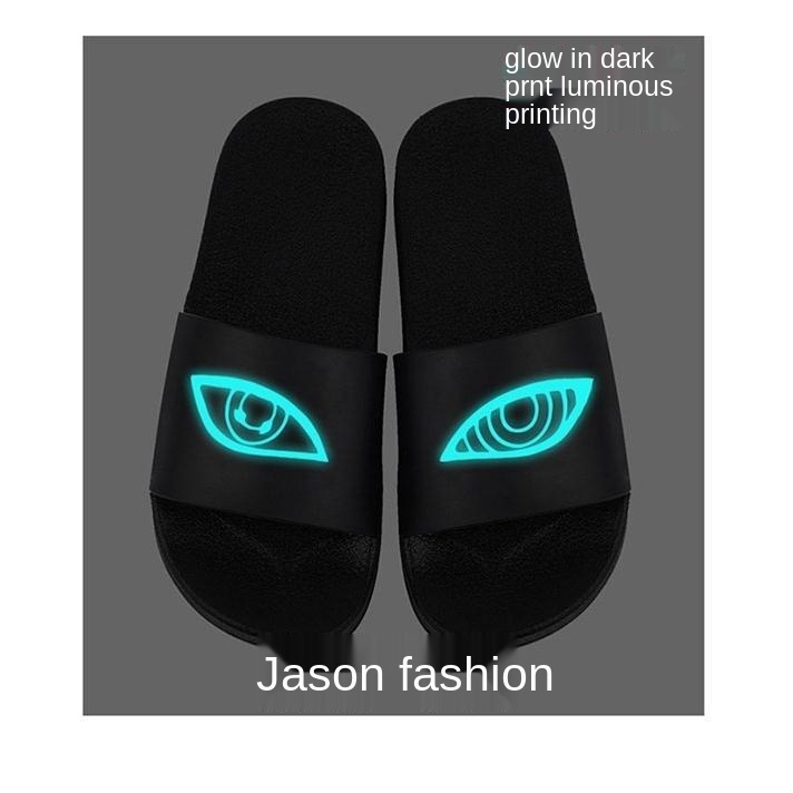 Dép Dạ Quang Đế Dày Chống Mòn In Họa Tiết Naruto Akatsuki Thời Trang Xuân Thu Cho Nam Và Nữ