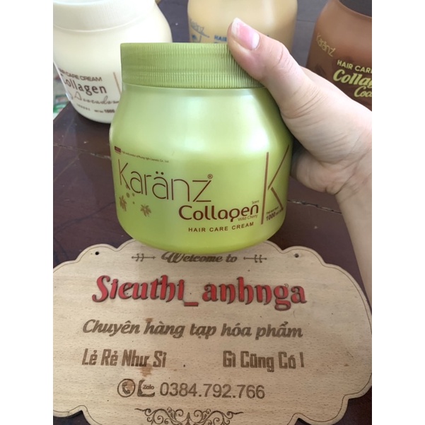 Hấp Ủ Tóc Collagen Avocado Scent Hũ 1000ml