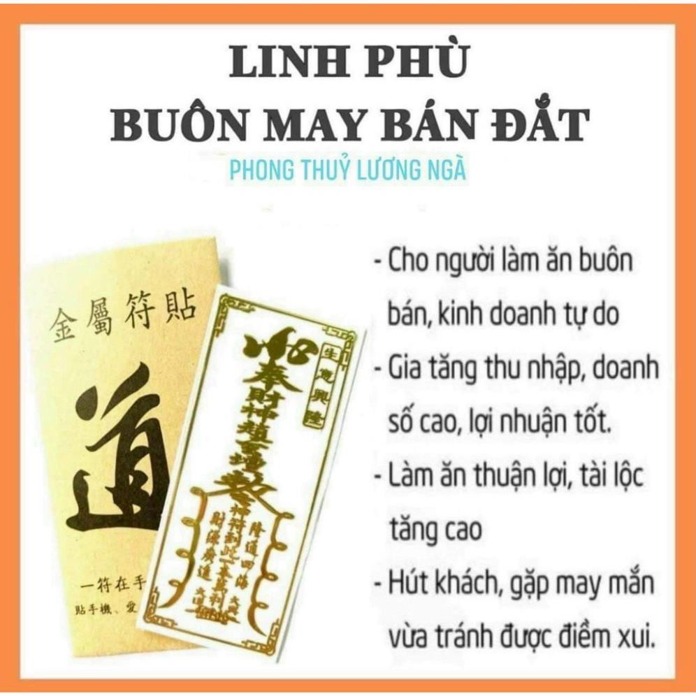 COMBO 4 Miếng Dán Điện Thoại Tài Lộc Phù Hợp Dán Tất Cả Các Dòng Điện Thoại Đẹp Lung Linh