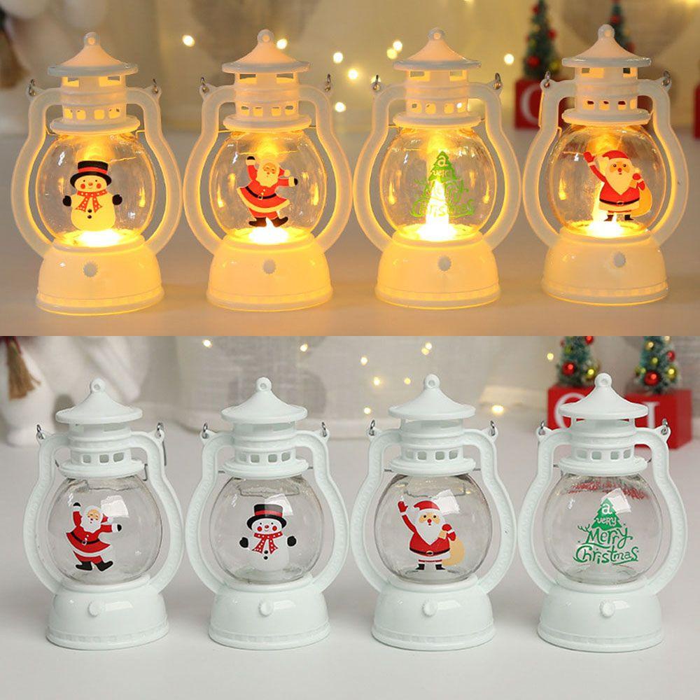 Đèn Lồng Dầu Phát Sáng Kiểu Retro Chất Lượng Cao Trang Trí Giáng Sinh