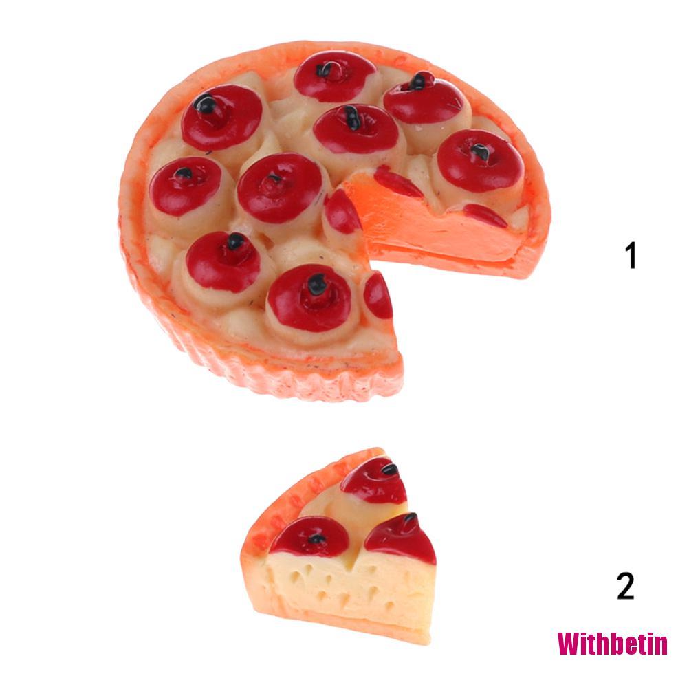 1 Set Đồ Chơi Bánh Pizza Mini 1 Bộ Cho Nhà Búp Bê