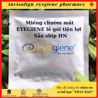 Miếng chườm ấm mắt chườm ấm eyegiene - usa, gói lẻ chỉ miếng