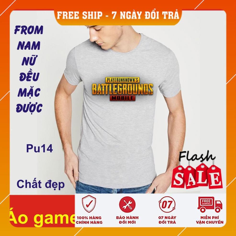 [FreeShip]  Áo thun PUPG 14, game, bao đổi trả,chất đẹp