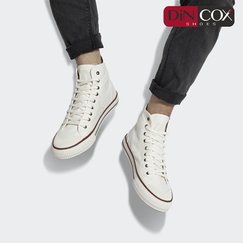 Giày Sneaker Dincox Unisex D21 Hi White