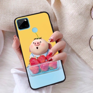 Ốp lưng realme c21y viền dẻo tpu bst pig cute