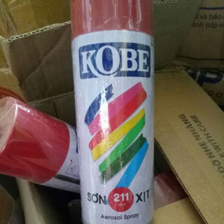 sơn xịt màu đỏ