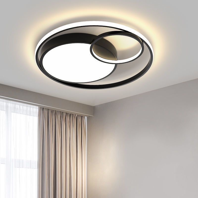 Đèn trần hình vuông,Đèn Led ốp trần ánh sáng 3 màu trang trí phòng khách phòng ngủ có điều khiển từ xa