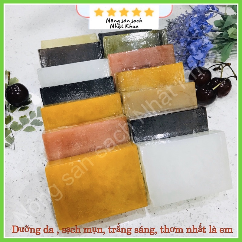 (Chính Hãng) soap xà bông , xà phòng sinh dược tắm gội , rửa mặt  ( tặng kèm túi tạo bọt)100% thảo dược