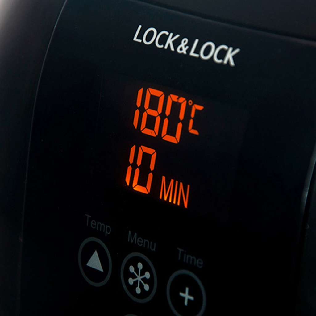 Nồi Chiên Không Dầu Điện Tử Lock&Lock ECF-300B  - Hàng Chính Hãng