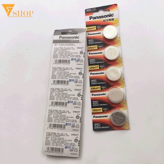 Combo 5 Viên Pin CR2477 Panasonic Lithium 3V