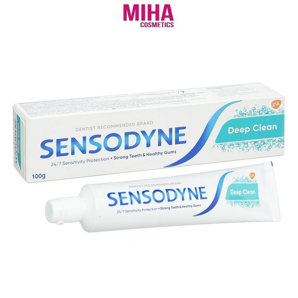 Kem Đánh Răng Làm Sạch Sâu Sensodyne Deep Clean Toothpaste 100g