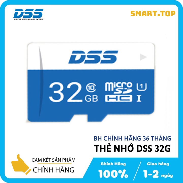 [FREESHIP] Thẻ Nhớ 32G DSS Chính Hãng Cao Cấp-BH 36 tháng